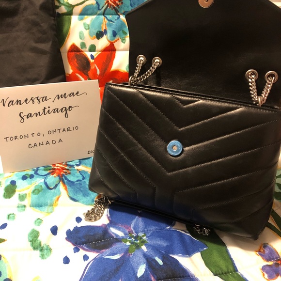 LOULOU SMALL IN MATELASSÉ “Y” LEATHER - Picture 6 of 8